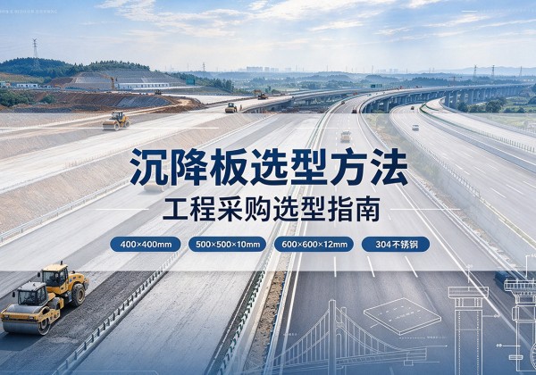 渭南沉降板选择方法