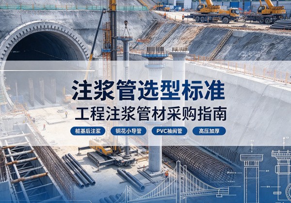 渭南注浆管选型标准